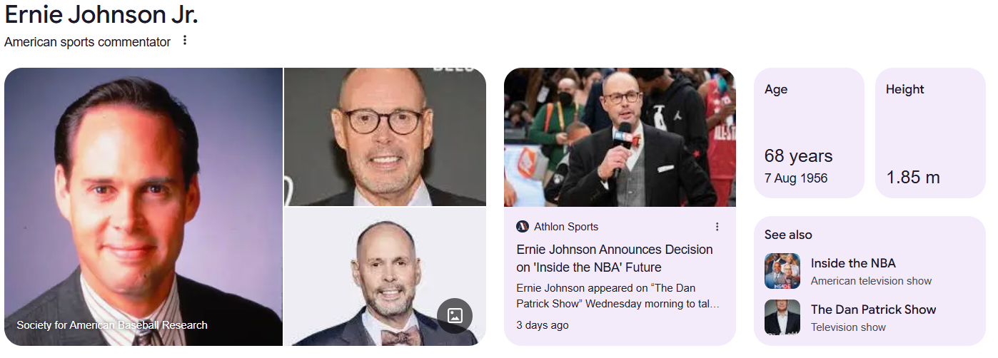 Ernie Johnson: The Human Side of Sports Broadcasting