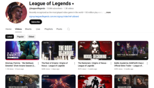The League of Legends YouTube Channel: A Deep Dive into Content, Production, and Trending Videos