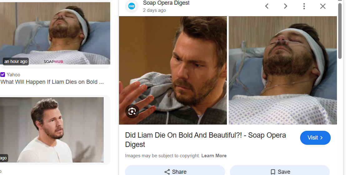 what happened to liam on bold and beautiful